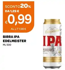 Ekom Birra ipa EDELMEISTER offerta
