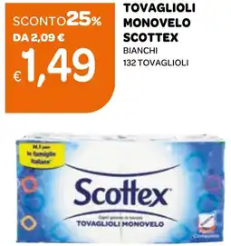 Ekom Tovaglioli monovelo SCOTTEX offerta