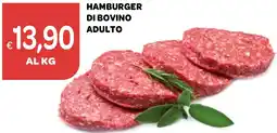 Ekom Hamburger di bovino adulto offerta