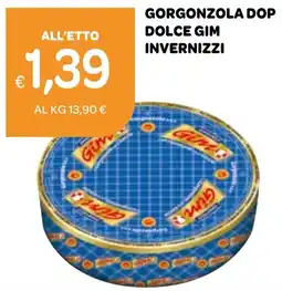 Ekom Gorgonzola dop dolce gim invernizzi offerta