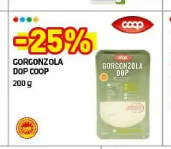 Superconti Coop - gorgonzola dop 200 g(ml) offerta