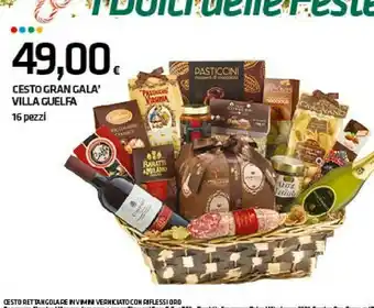 Cesto gran gala villa guelfa