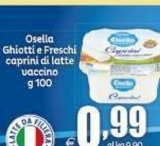 Elite Caprini di latte vaccino 100 g(ml) offerta