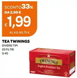 Ekom Tea TWININGS offerta