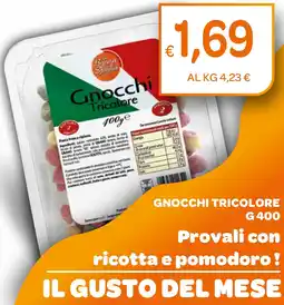 Ekom Gnocchi tricolore offerta