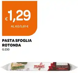 Ekom Pasta sfoglia rotonda offerta