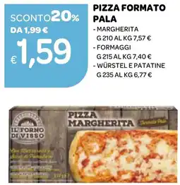 Ekom Pizza formato pala offerta