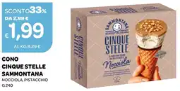 Ekom Cono cinque stelle SAMMONTANA offerta
