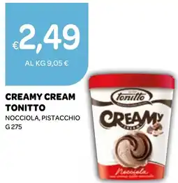 Ekom Creamy cream TONITTO offerta