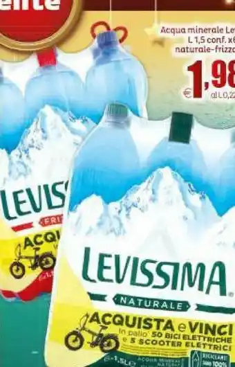 Elite Acqua minerale naturale 1500 g(ml) offerta