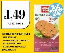 Ekom Burger vegetali offerta