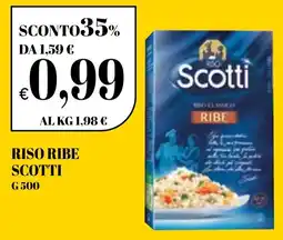 Ekom Riso ribe SCOTTI offerta
