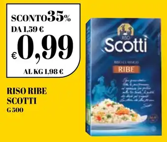 Ekom Riso ribe SCOTTI offerta