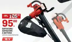 Brico OK Soffiatore/aspiratore a batteria offerta