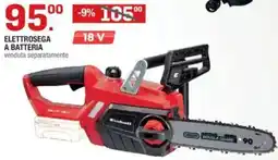 Brico OK Elettrosega a batteria offerta
