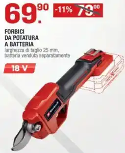Brico OK Forbici da potatura a batteria offerta