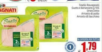 Elite Snello arrosto di tacchino offerta