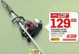 Brico OK Decespugliatore a scoppio a zaino offerta