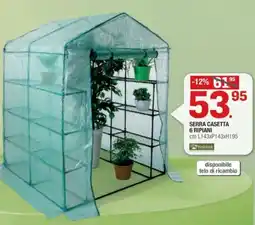 Brico OK Serra casetta 6 ripiani offerta
