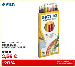 Max Factory Fila matite colorate color smile confezione da 12 pz offerta