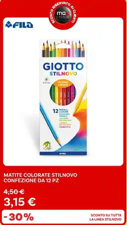 Max Factory Fila matite colorate stilnovo confezione da 12 pz offerta