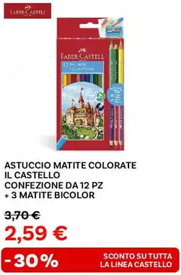 Max Factory Faber-castell astuccio matite colorate il castello offerta