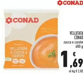 Conad Superstore Conad vellutata zucca e carote 600 g offerta