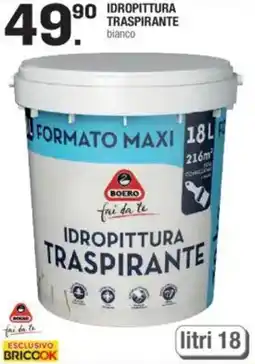 Brico OK Idropittura traspirante BOERO offerta