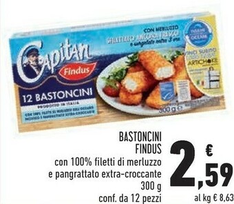 Conad Superstore Bastoncini 300 g(ml) offerta