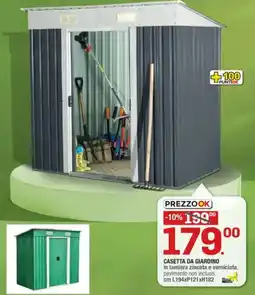 Brico OK Casetta da giardino prezzook offerta