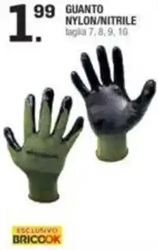 Brico OK Guanto nylon/nitrile BRICOOK offerta
