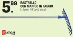 Brico OK Rastrello con manico in faggio offerta