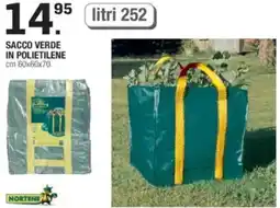Brico OK Sacco verde in polietilene NORTENE offerta