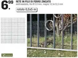 Brico OK Rete in filo di ferro zincato offerta