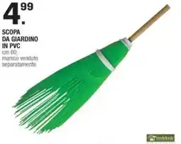 Brico OK Scopa da giardino in pvc offerta