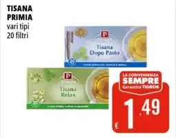 Tigros Tisana PRIMIA offerta