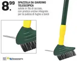 Brico OK Spazzola da giardino telescopica offerta