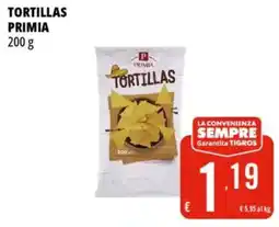 Tigros Tortillas PRIMIA offerta