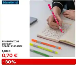 Max Factory Schneider evidenziatore shine up colori assortiti offerta