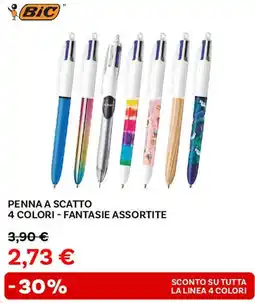 Max Factory BiC Penna a scatto 4 colori - fantasie assortite offerta