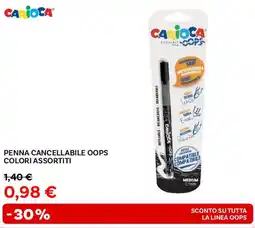 Max Factory Carioca penna cancellabile oops colori assortiti offerta