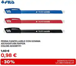 Max Factory Fila penna cancellabile con gomma asciugatura rapida offerta