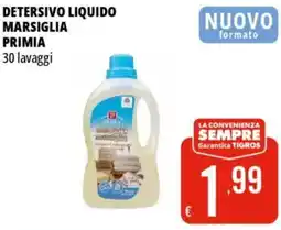 Tigros Detersivo liquido marsiglia PRIMIA offerta