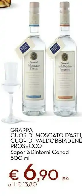 Conad City Conad grappa cuor di moscato d'asti offerta