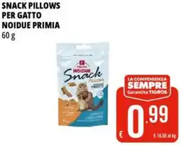 Tigros Snack pillows per gatto noidue PRIMIA offerta