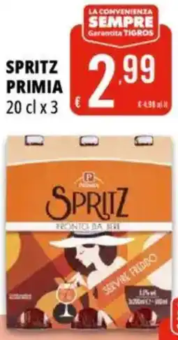 Tigros Spritz PRIMIA offerta