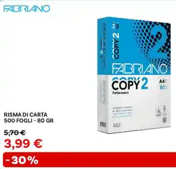 Max Factory Fabriano risma di carta offerta