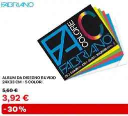 Max Factory Fabriano album da disegno ruvido offerta
