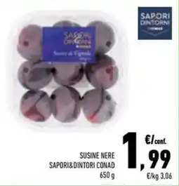 Conad Superstore Susine nere SAPORI&DINTORI CONAD offerta