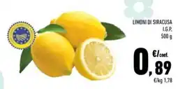 Conad Superstore Limoni di siracusa i.g.p. offerta